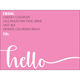 Just Saying Hello Shipping Labels Image 2 of 3